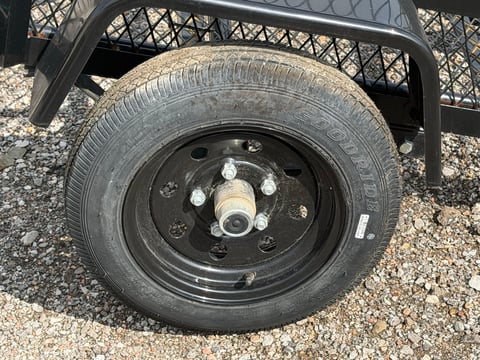 Carry-On 4ft x 5ft High Mesh Side Utility Trailer — No Title, Bill of Sale Only — photo 7