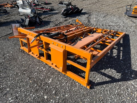 2026 LandHonor Hag-12-24Q Skid Steer Hay Accumulator Grapple, 8-10 Square Bale (Unused) — photo 3
