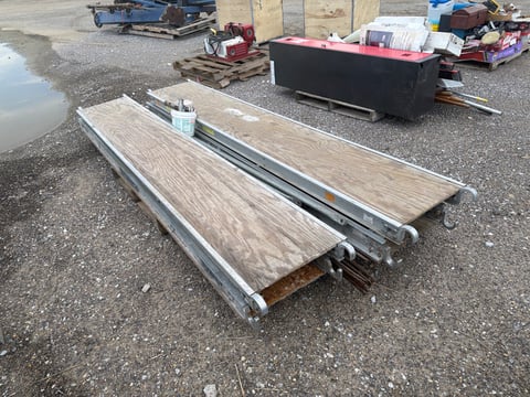 Aluminum Scaffold Planks with Plywood Decks — photo 3