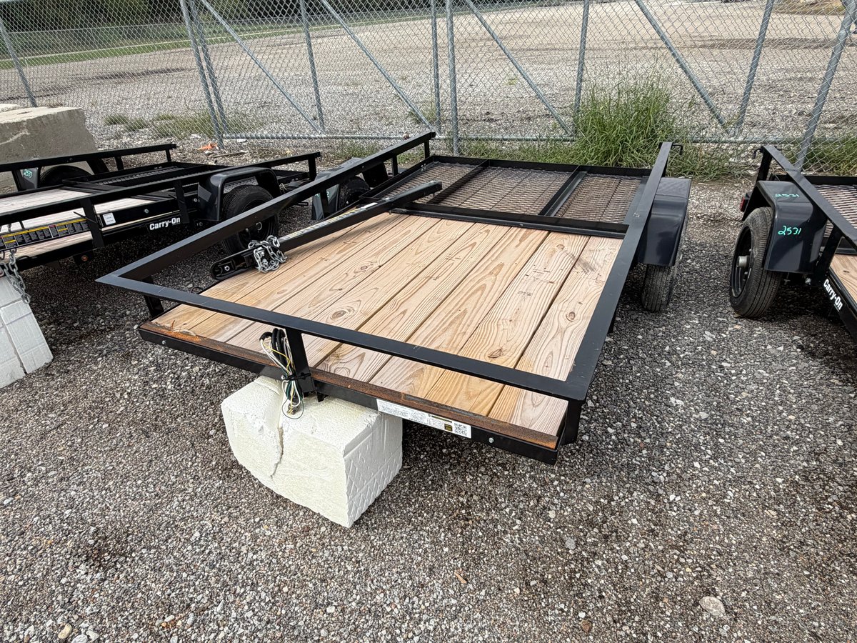 Carry-On 5ft x 8ft Wood Floor Utility Trailer