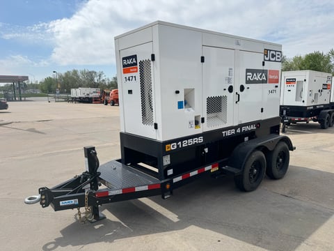 2022 JCB G125RST4F 125 KVA Diesel Towable Generator — photo 1