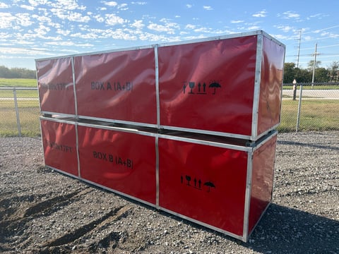 SKLP SK-S5030 50ft x 30ft x 17ft Large Scale Storage Shed (Unused) — photo 6