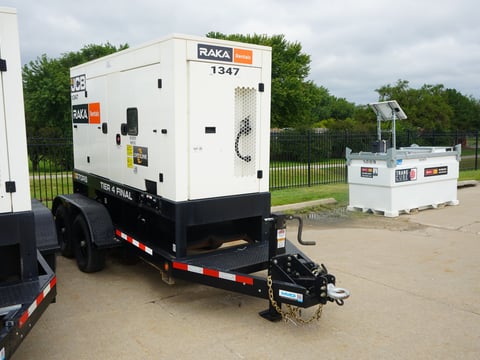 2022 JCB G70RST4F 70KVA Towable Diesel Generator — photo 3