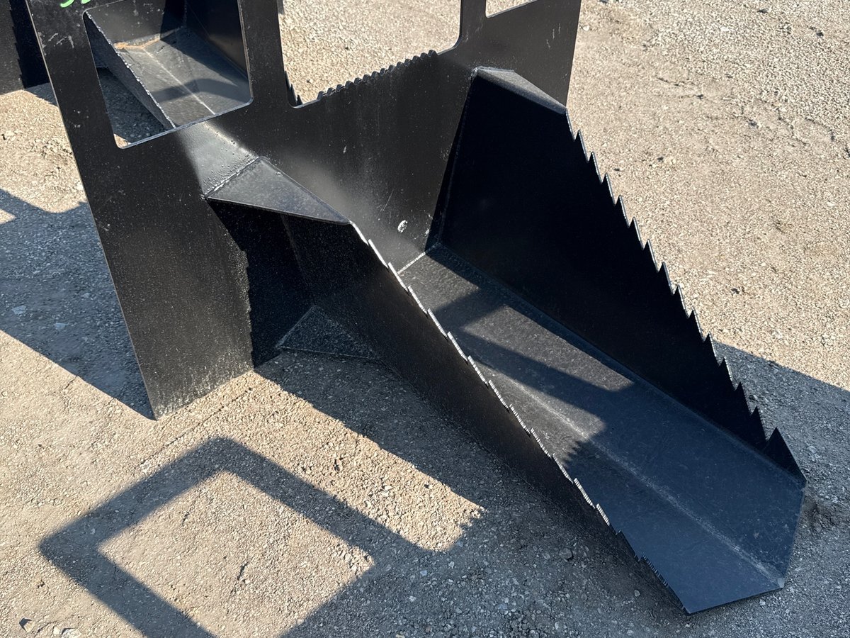 Kit Containers Skid Steer Tree Spade Attachment