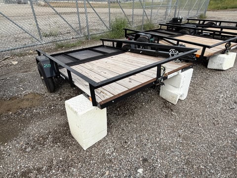 2027 Carry-On Z5X8GW2K 5ft x 8ft Wood Floor Utility Trailer — photo 2