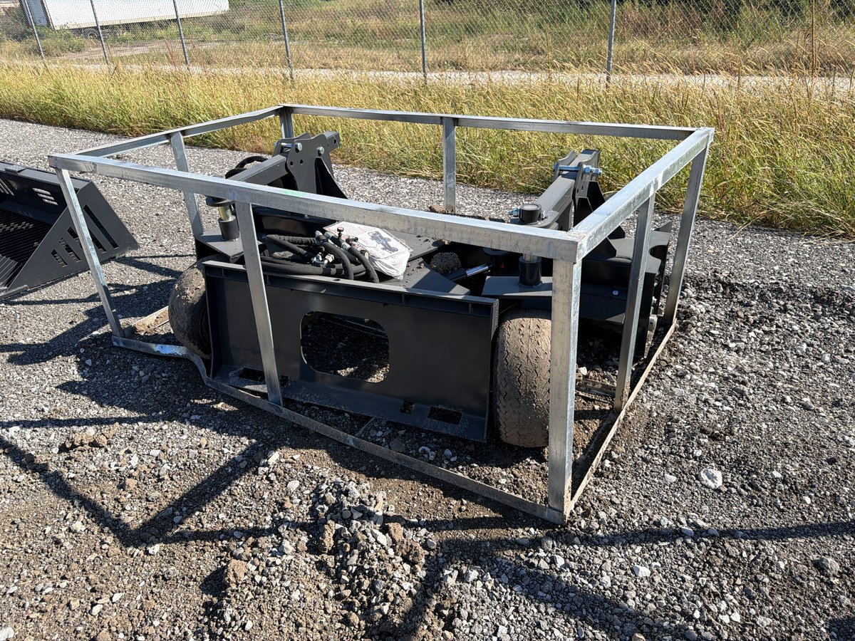2026 LandHonor PR-12-72W 72in Skid Steer Power Rake (Unused)