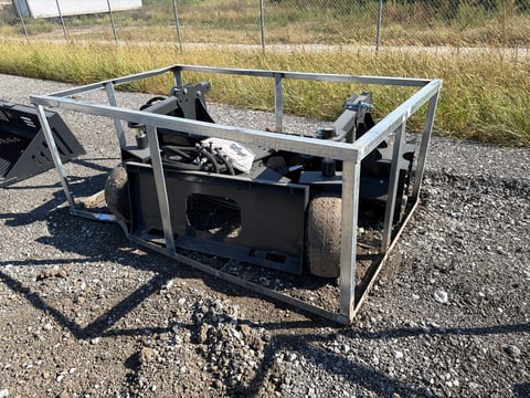 2026 LandHonor PR-12-72W 72in Skid Steer Power Rake (Unused) — photo 1