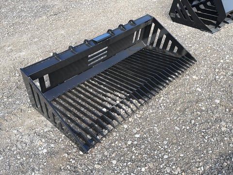 2026 Giyi Gy-RB66 66in Skid Steer Rock Bucket (Unused) — photo 2