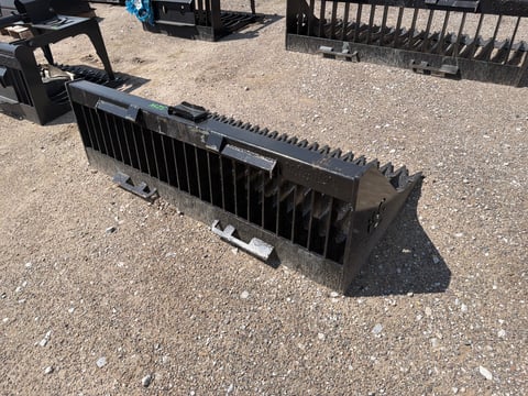 Kit Containers 72" Skid Steer Fine Skeleton Bucket High Side — photo 3