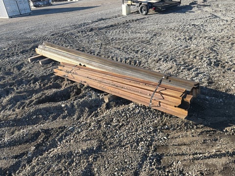 Steel Angle Iron Bundle, 160in Long, With Assorted Angle & Channel — photo 2