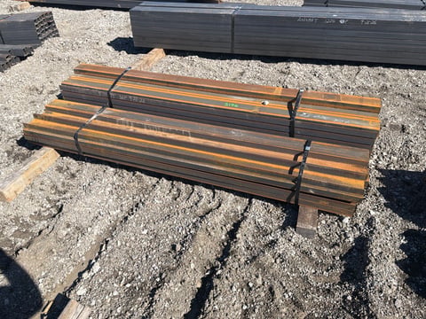 2 Bundles of 4in Steel C-Channel, 79in Long, 36+ Pcs — photo 2
