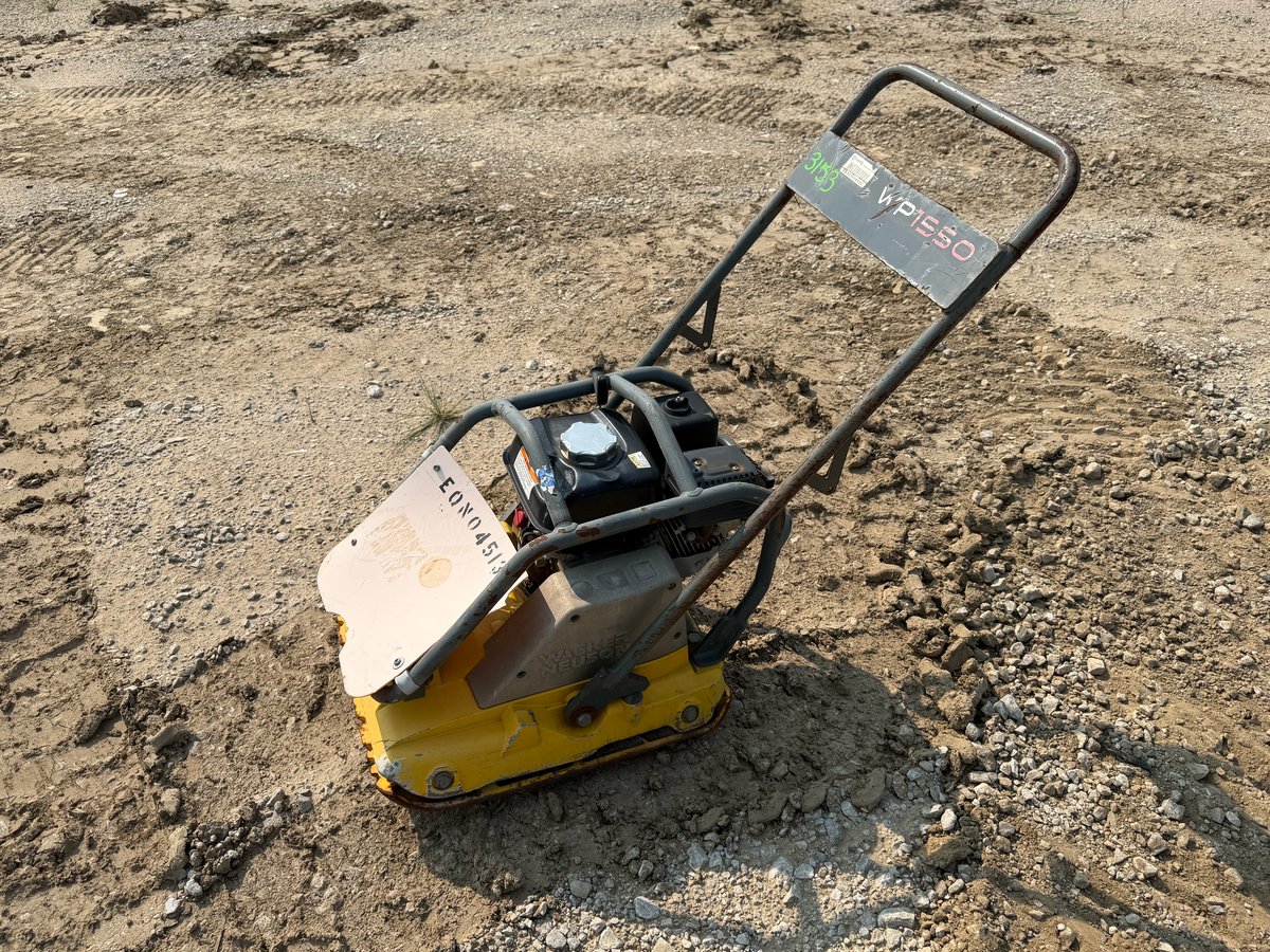 2016 WACKER WP1550A PLATE COMPACTOR