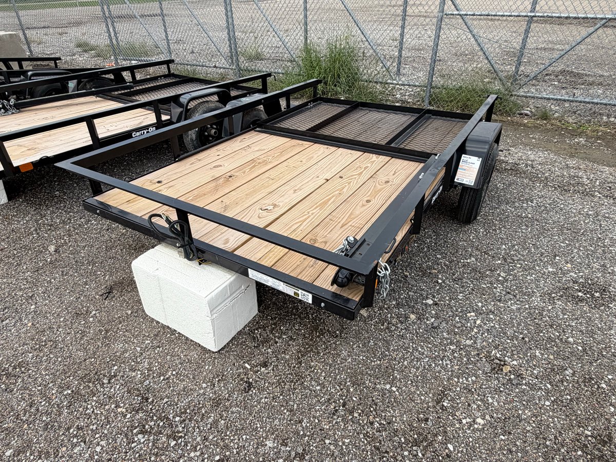 Carry-On 5ft x 8ft Wood Floor Utility Trailer