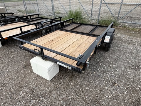 Carry-On 5ft x 8ft Wood Floor Utility Trailer — photo 1