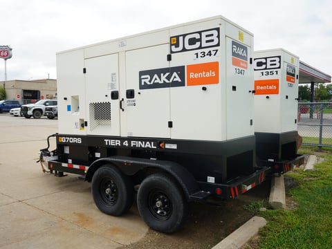 2022 JCB G70RST4F 70KVA Towable Diesel Generator — photo 5