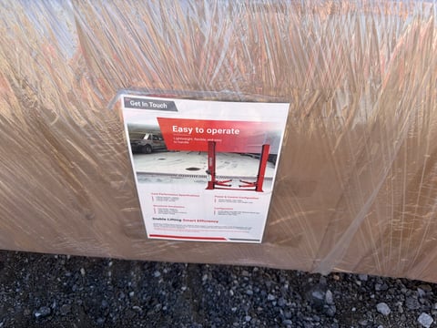 IRANCH IRTPL 10,000 LB Two-Post Vehicle Lift (Unused) — photo 6