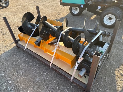 2026 Giyi Skid Steer Loader Auger and Extra Rod (Unused) — photo 2