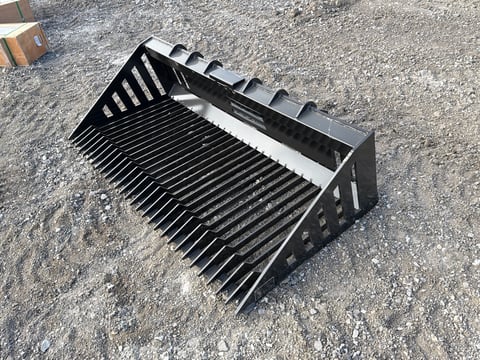 2026 Giyi Gy-RB66 66in Skid Steer Rock Bucket (Unused) — photo 1