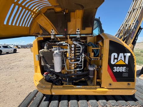 2014 Caterpillar 308E2CR Mini Excavator W/Thumb — photo 48