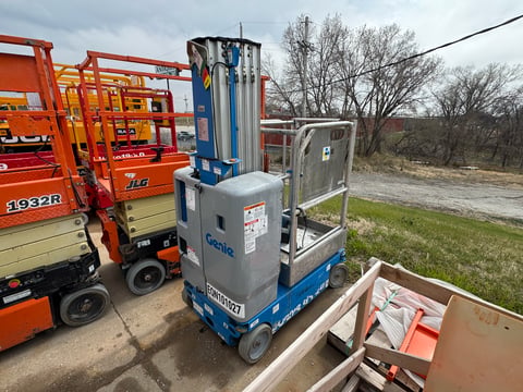 2019 Genie GR-20 Vertical Mast Lift Inoperable — photo 3