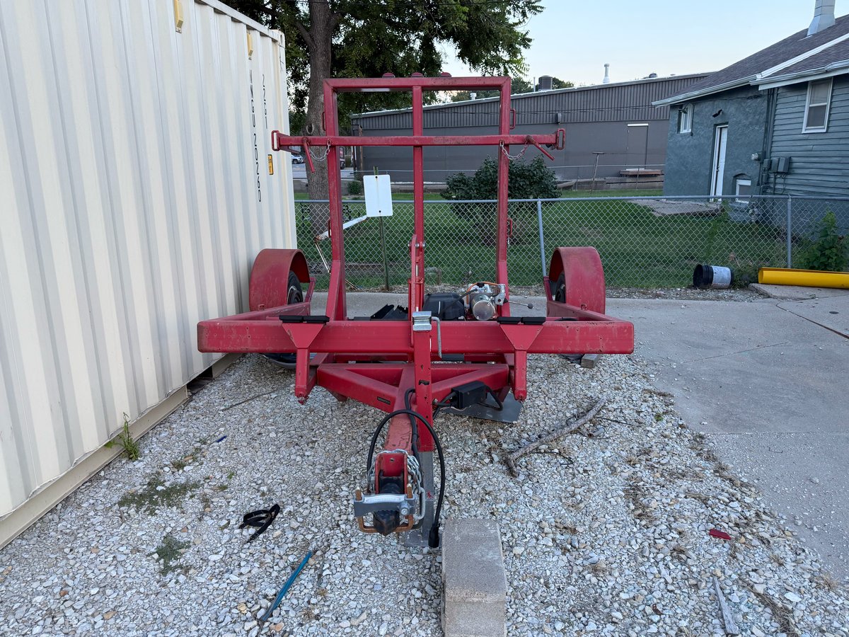 2016 Spirit of America PPC 45LR Adjustable Fork Pallet Trailer