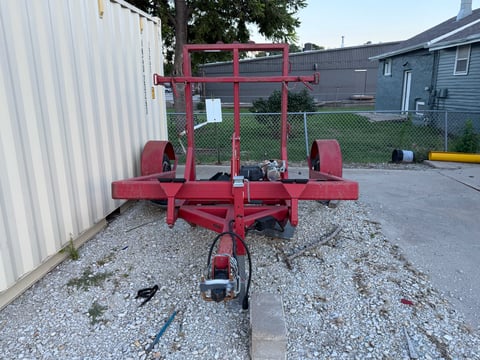 2016 Spirit of America PPC 45LR Adjustable Fork Pallet Trailer — photo 1