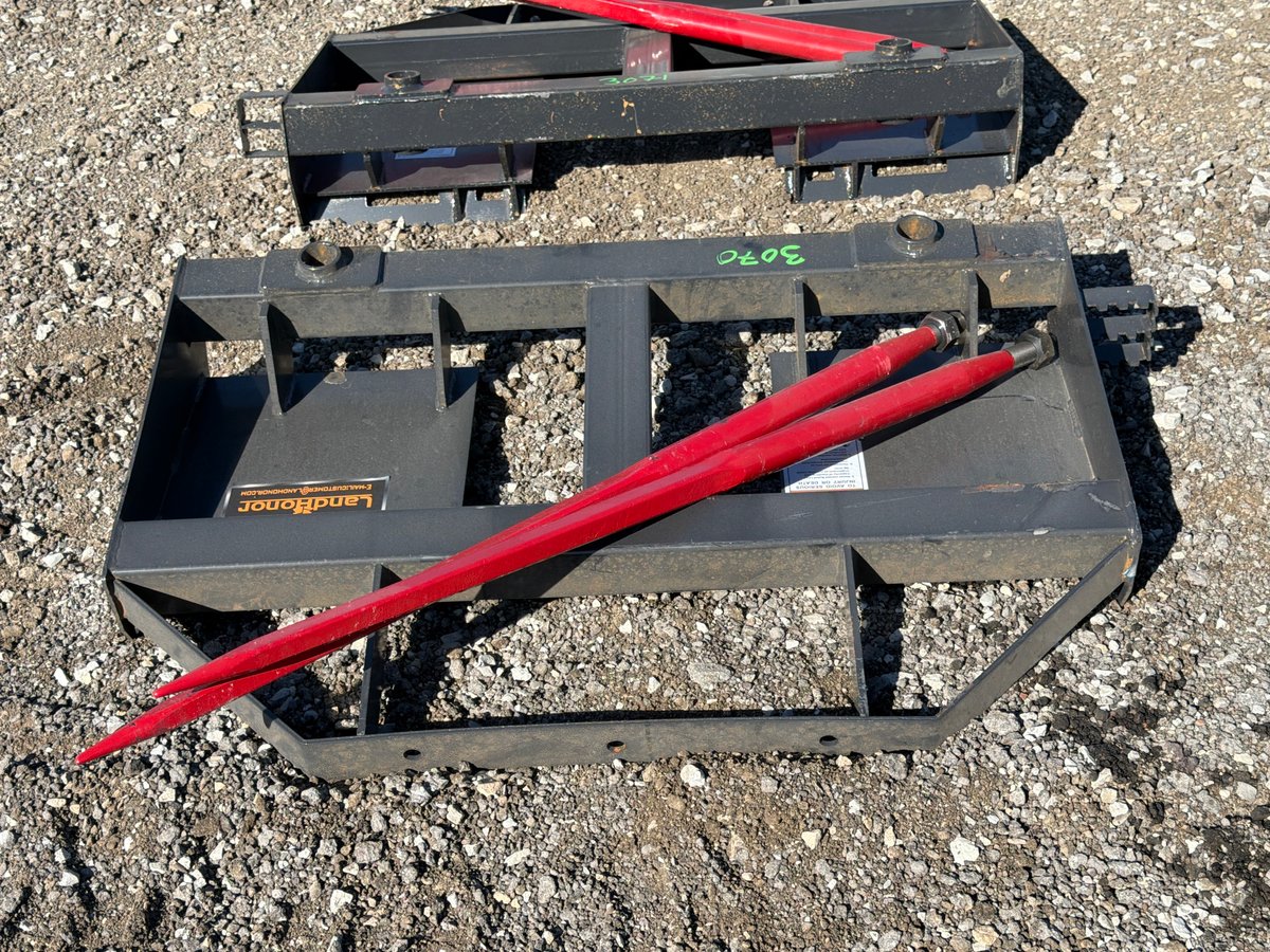 2026 LandHonor BS-12-2500G Skid Steer Bale Spear (Unused)