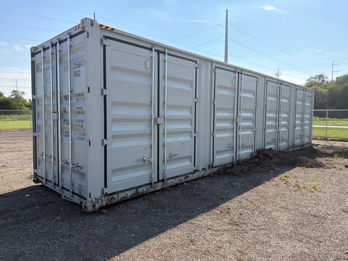 2026 40HQ Storage Container (ONE TRIP)