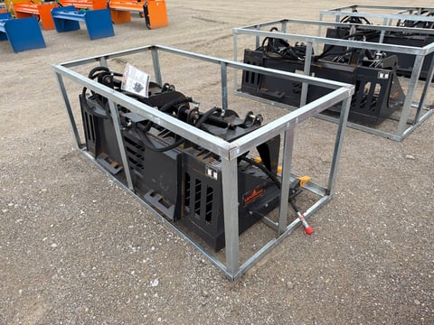 LandHonor RGB-11-72W 72in Heavy-Duty Skid Steer Rock Grapple — photo 3