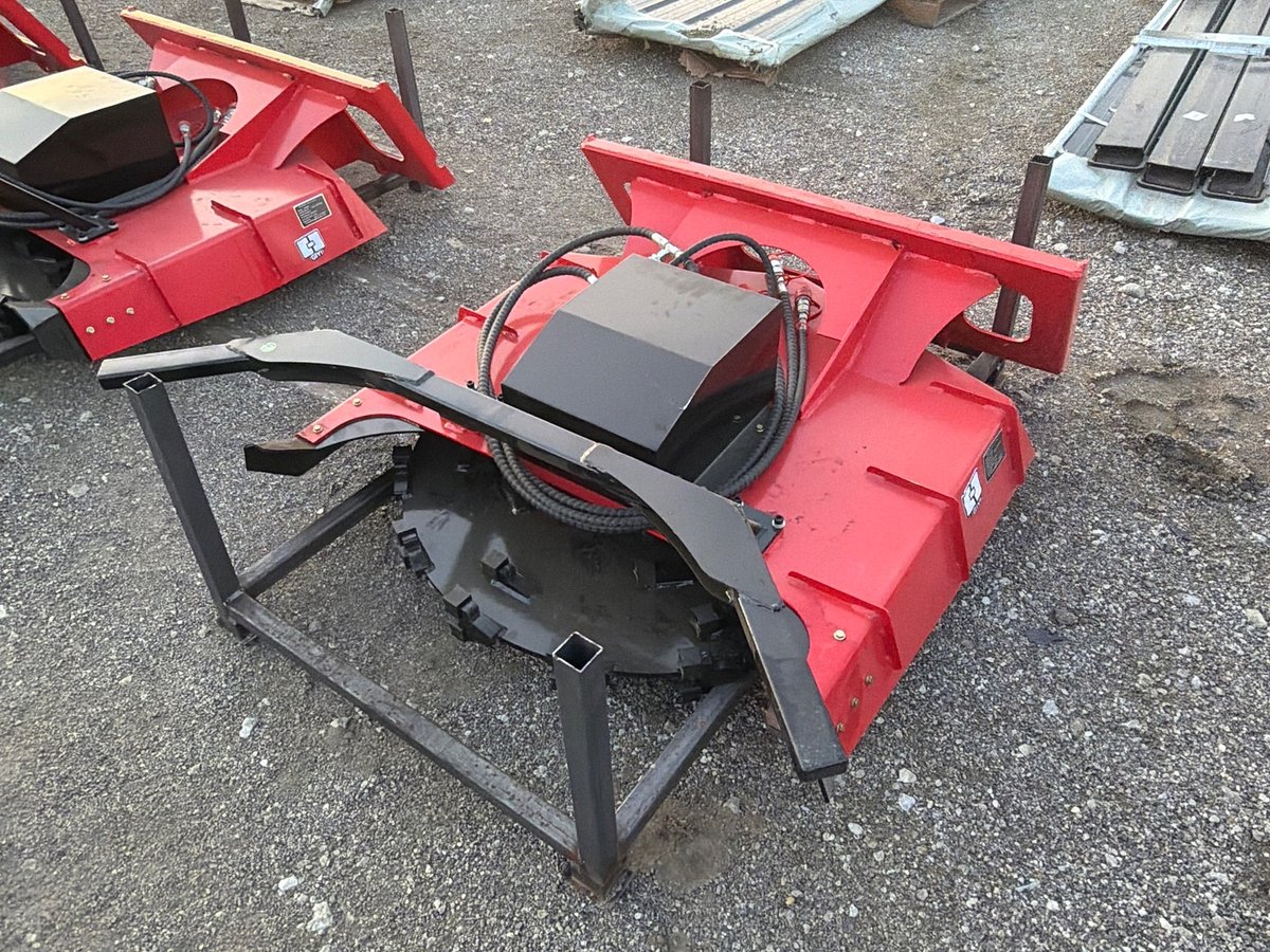 2026 GIYI GY-xDM43 Skid Steer Mini Disc Mulcher (Unused)