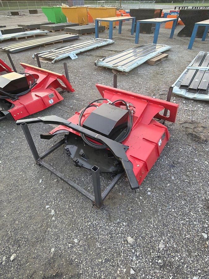 2026 GIYI GY-xDM43 Skid Steer Mini Disc Mulcher (Unused)