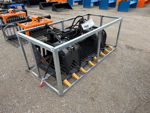 LandHonor RGB-11-72W 72in Heavy-Duty Skid Steer Rock Grapple — photo 2