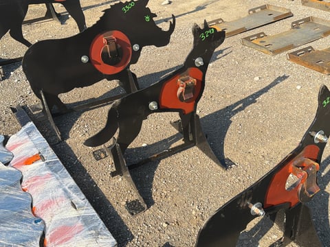 Kit Containers 3/8" AR500 Steel Coyote Shooting Target — photo 2
