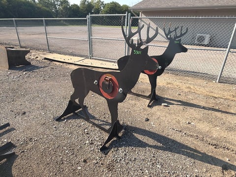 Kit Containers 3/8" AR500 Steel Deer Shooting Target — photo 1