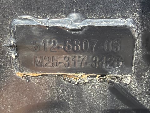 Unused Caterpillar 308 Take Off Straight Blade — photo 7