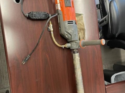 Husqvarna DM220 Concrete Core Drill — photo 1