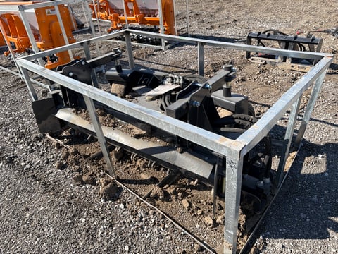 2026 LandHonor PR-12-72W 72in Skid Steer Power Rake (Unused) — photo 3