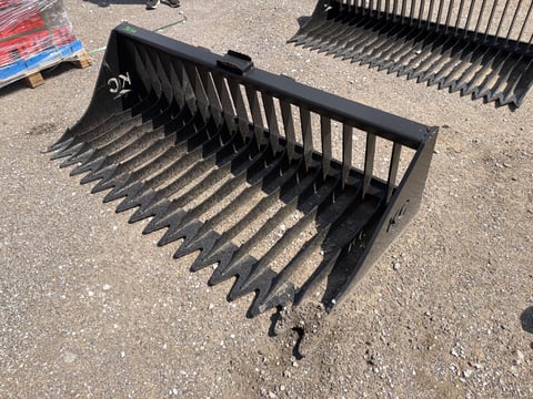 Kit Containers 76" Skid Steer Skeleton Bucket Low Side — photo 1