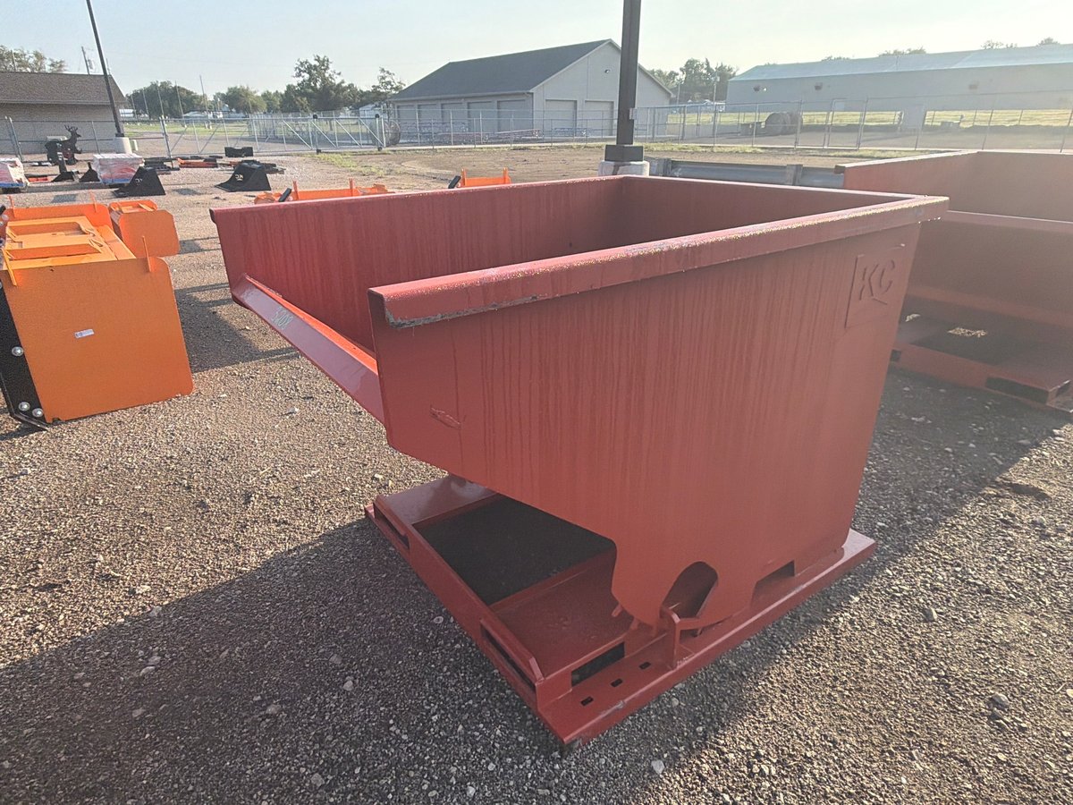 Kit Containers 2 Yard Self Dumping Hopper