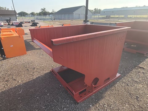 Kit Containers 2 Yard Self Dumping Hopper — photo 1