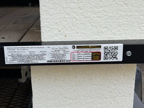 Qty of (6) 2027 Carry-On Trailers Z5X8GW2K — photo 9