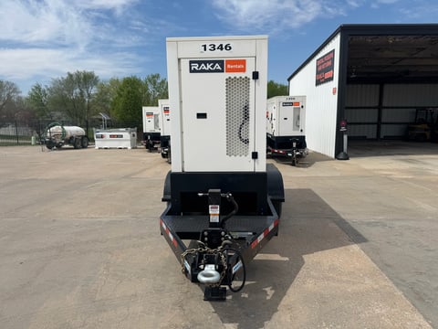 2022 JCB G70RST4F 70 KVA Diesel Towable Generator — photo 2
