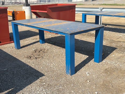 Kit Containers 40" x 96" Welding Table — photo 1