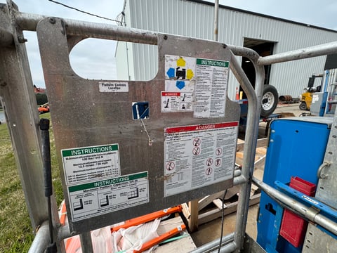 2019 Genie GR-20 Vertical Mast Lift Inoperable — photo 5