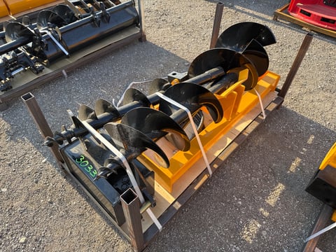 2026 Giyi Skid Steer Loader Auger and Extra Rod (Unused) — photo 4