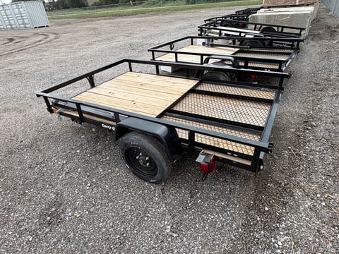 Carry-On 5ft x 8ft Wood Floor Utility Trailer — photo 4