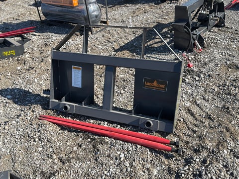 2026 LandHonor BS-12-2500G Skid Steer Bale Spear (Unused) — photo 1