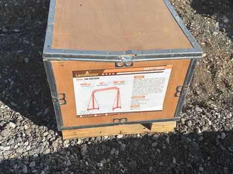 LandHonor LHR-AGC5000 5,000 LB Adjustable Height Gantry Crane (Unused) — photo 2