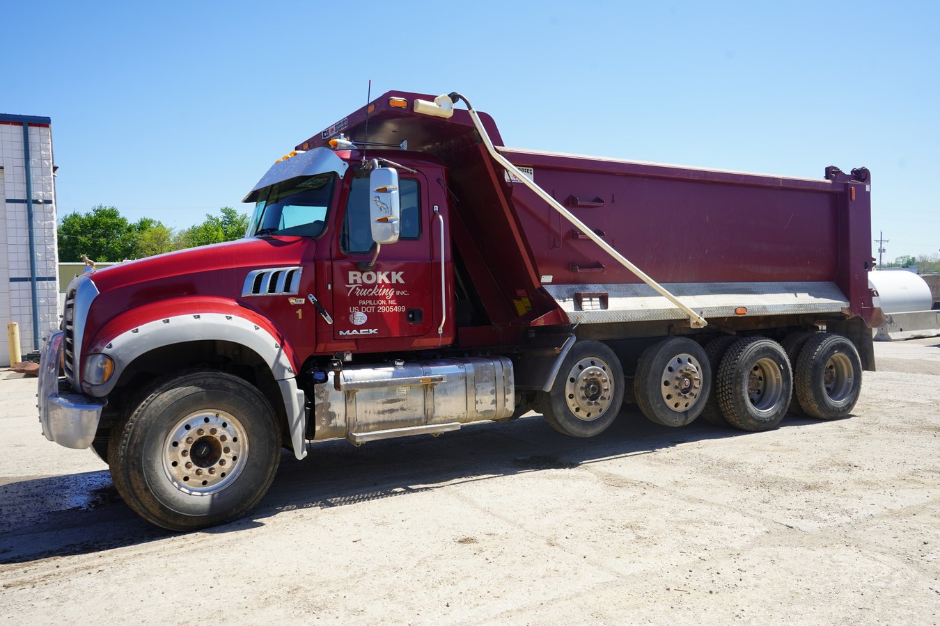 2018 MACK GRANITE GU713 QUAD/A DUMP TRUCK