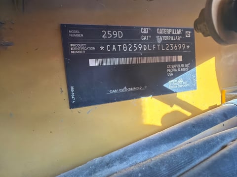 2019 Caterpillar 259D Compact Track Loader - As-Is — photo 5